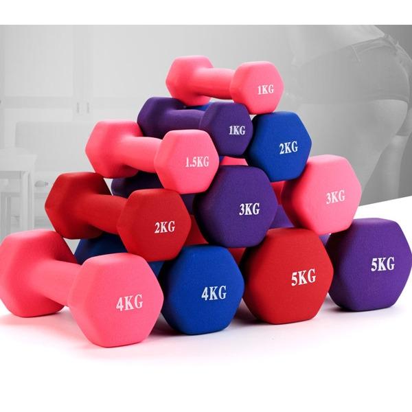 Aerobic Dumbbells Vinyl/Neoprene