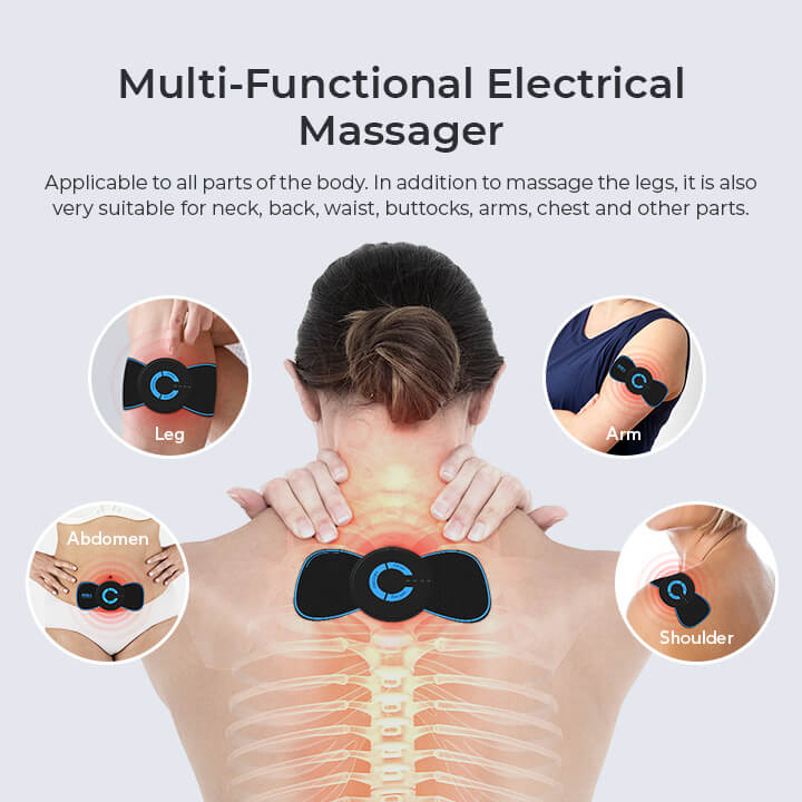 Rechargable TMC Full Body Massager - Muscle Pain Relief Device